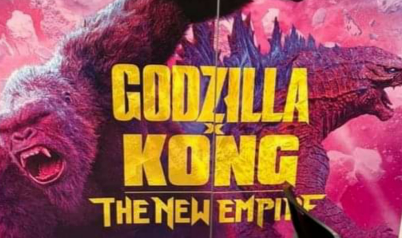 New Godzilla x Kong: The New Empire promotional artwork spotted!