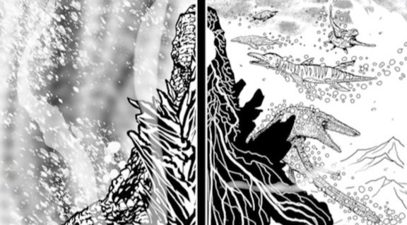 New Images of Godzilla from Godzilla vs. Kong Graphic Novel