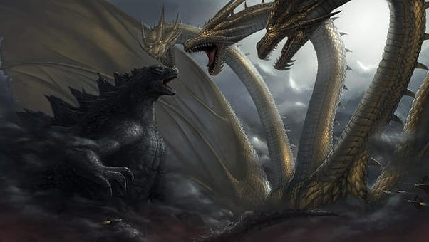 New King of the Monsters cave painting reveals new info on Godzilla, Mothra Rodan and Ghidorah!