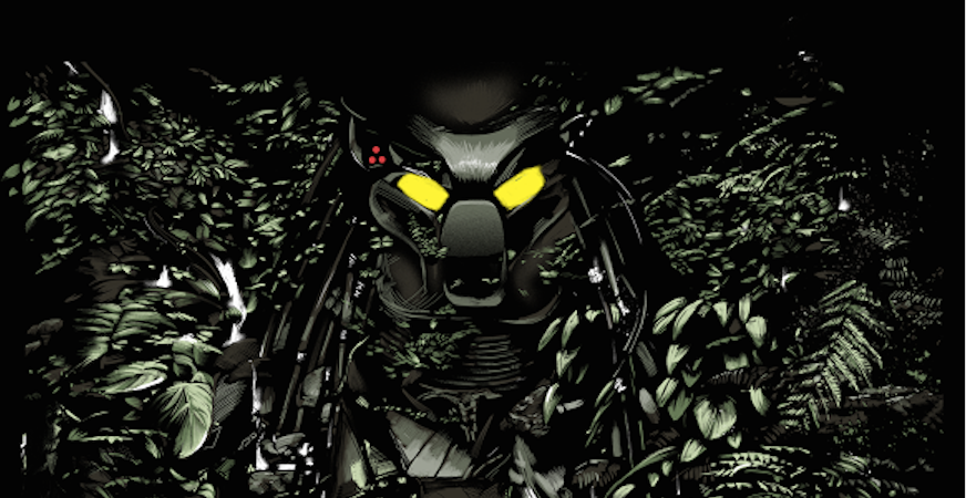 New Predator Poster from the Bottleneck Gallery teases the Predator on the hunt!