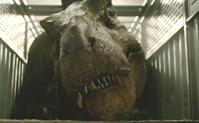 Owen and Claire rescue the T-Rex in Jurassic World: Fallen Kingdom movie clip! 