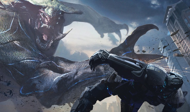 Pacific Rim Uprising Kaiju and Jaeger concept art!