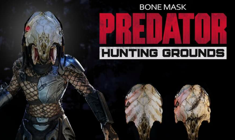 Predator: Hunting Grounds adds Prey Feral Predator Bone Mask to the game!
