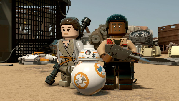 Rey unleashes her inner Jedi in new Lego Star Wars: The Force Awakens trailer