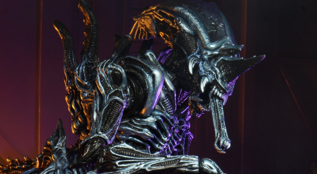 Rhino Alien V2 Xenomorph figure images showcased by NECA!