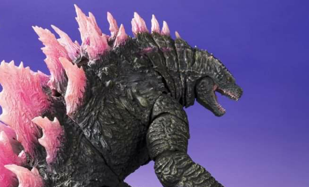 S.H. MonsterArts making a statement with their upcoming Godzilla Evolved figure!