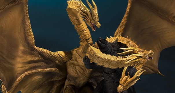 S.H.Monsterarts King Ghidorah and Godzilla 2019 Images Revealed!