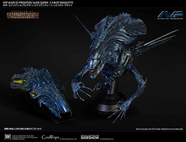 Sideshow Collectibles Reveal a Stunning Xenomorph Queen Bust