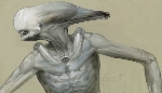 Carlos Huante shares rare Prometheus concept art!