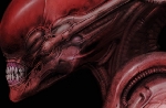 Carlos Huante shares Red Xenomorph artwork!