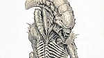 Early Alien: Earth Xenomorph concept art by Ken Barthelmey!