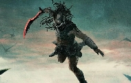 New Predator: Badlands poster sees Dek take on a massive Alien monster!