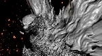 Spiral Studio tease upcoming Burning Godzilla / Mothra Pulse maquette!