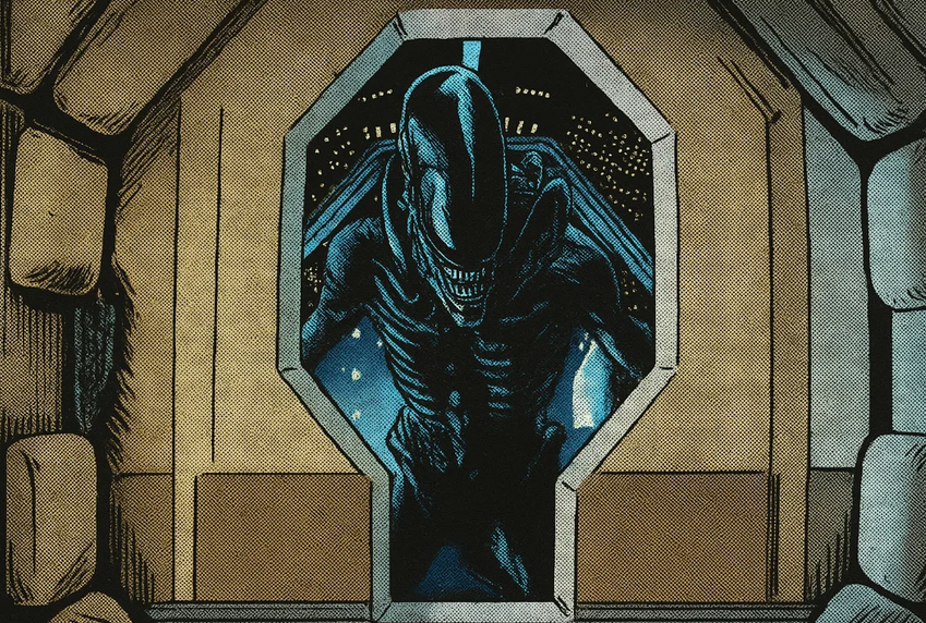 Take a look at this incredible Alien: Earth inspired artwork!
