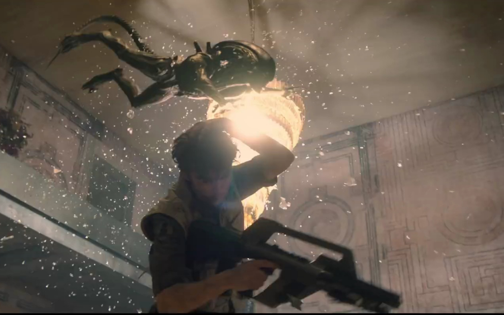 The iconic M41A Pulse Rifle first introduced in Aliens returns in Alien: Earth!