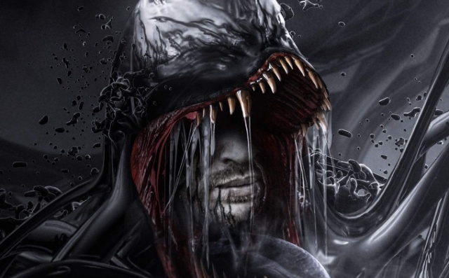 Tom Hardy Venom transformation artwork!