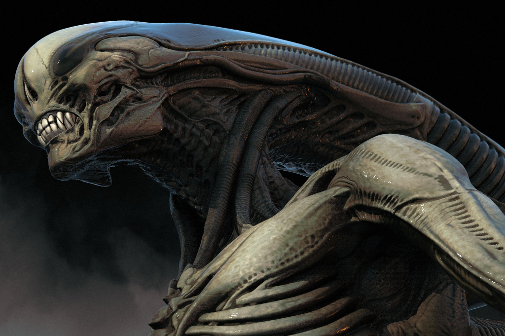 Unused Alien: Romulus Xenomorph concepts emulate scrapped Prometheus Ultramorph design!