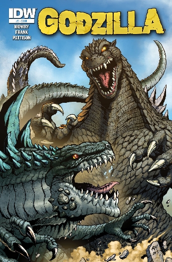 Godzilla: Rulers of Earth Comic Cover Art - by Matt Frank