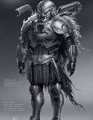 Advanced Predator Armor design by Farzad Varahramyan