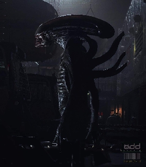 Alien Covenant Xenomorph suit (Rare Photo)