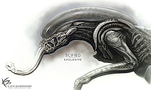 Alternative / Unused Xenomorph Designs