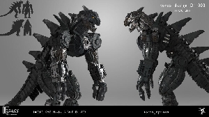 Alternative Mechagodzilla designs