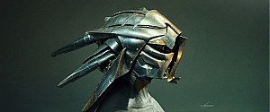 Alternative Predator helmet design by Sean Hargreaves