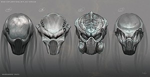 Alternative Predator Mask Explorations