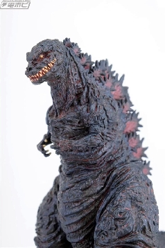Close up of the HG Shin #Godzilla figure.