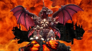 destroyah backround