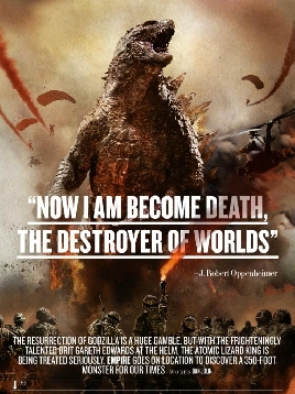 Cover Art for Empire Magazine's Godzilla (2014) Issue
