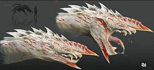 Genna Vulture creature designs