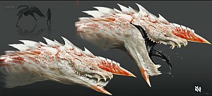 Genna Vulture creature designs