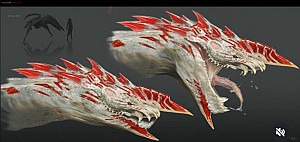 Genna Vulture creature designs