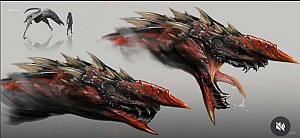 Genna Vulture creature designs