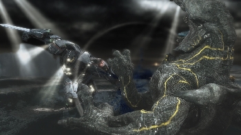 Gipsy Danger Knifes the Knifehead Kaiju!