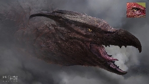 Godzilla 2 concept art by MPC