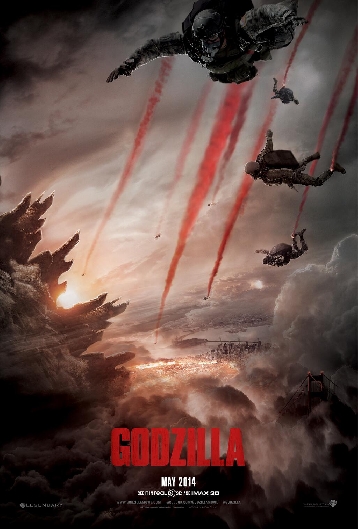 Godzilla 2014 Official Theatrical Poster #2