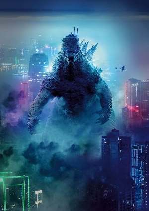 Godzilla vs. Kong textless poster
