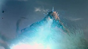 Godzilla vs. Tian X battle