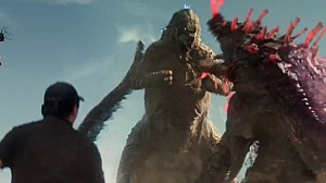 Godzilla vs. Tian X battle