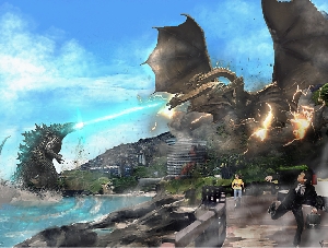 Godzilla VS King  Ghidorah