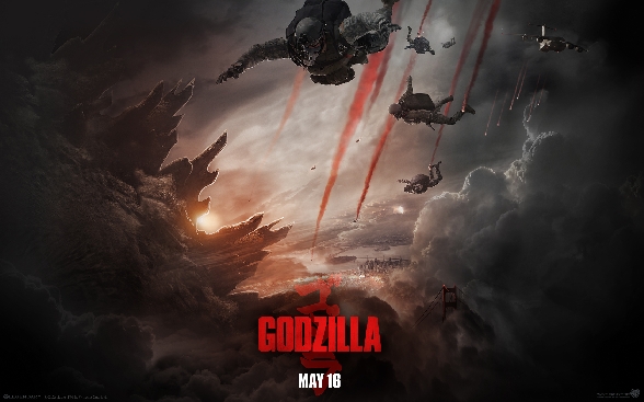 Official Godzilla 2014 HD Wallpaper