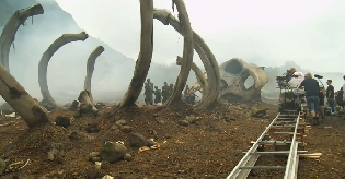 Huge ape remains on location for Kong: Skull Island!