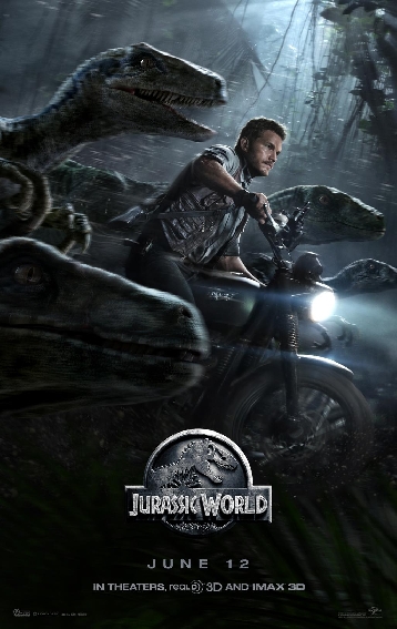 Jurassic World Poster #4 - Raptor Squad
