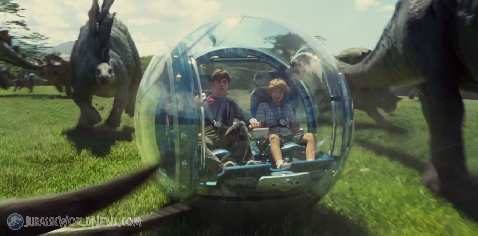 Jurassic World Super Bowl Trailer Screenshots