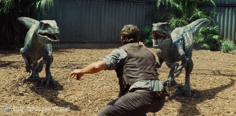 Jurassic World Super Bowl Trailer Screenshots