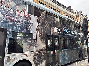 Kong vs. Titan X Bus Billboard
