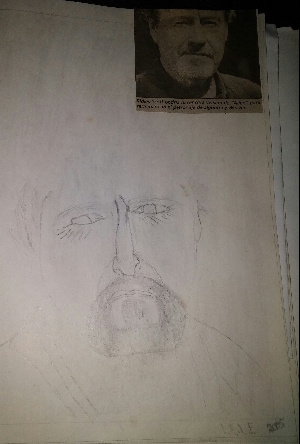 Mi drawing from 13 years ago..Ridley Scott.