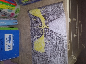 My drawing of ghidorah